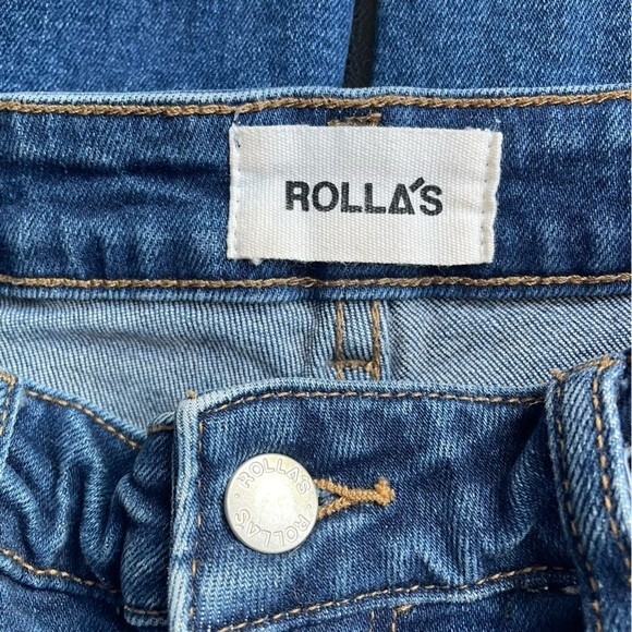Rolla’s Jeans East Coast Skinny Ultra High Rise Ankle Highway Blue Size 26 | 2 - Picture 8 of 14